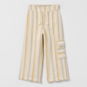 Zara girl Collection Pants 10 striped